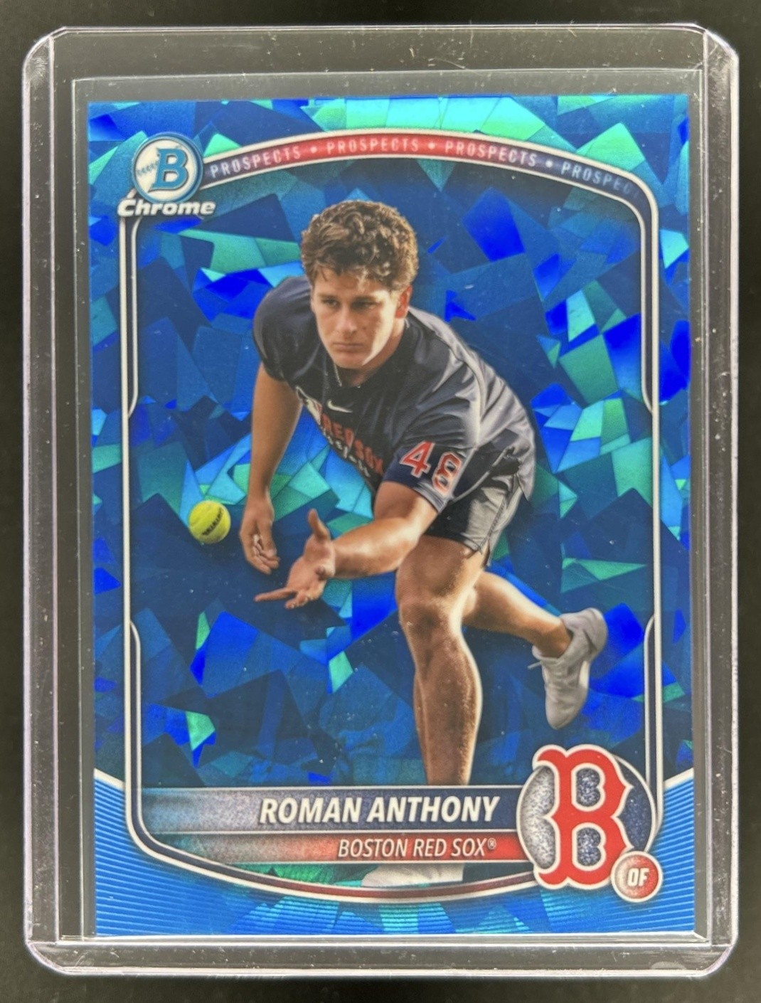 2025 Bowman Chrome Sapphire Roman Anthony Prospects Image Variation #BCP-167