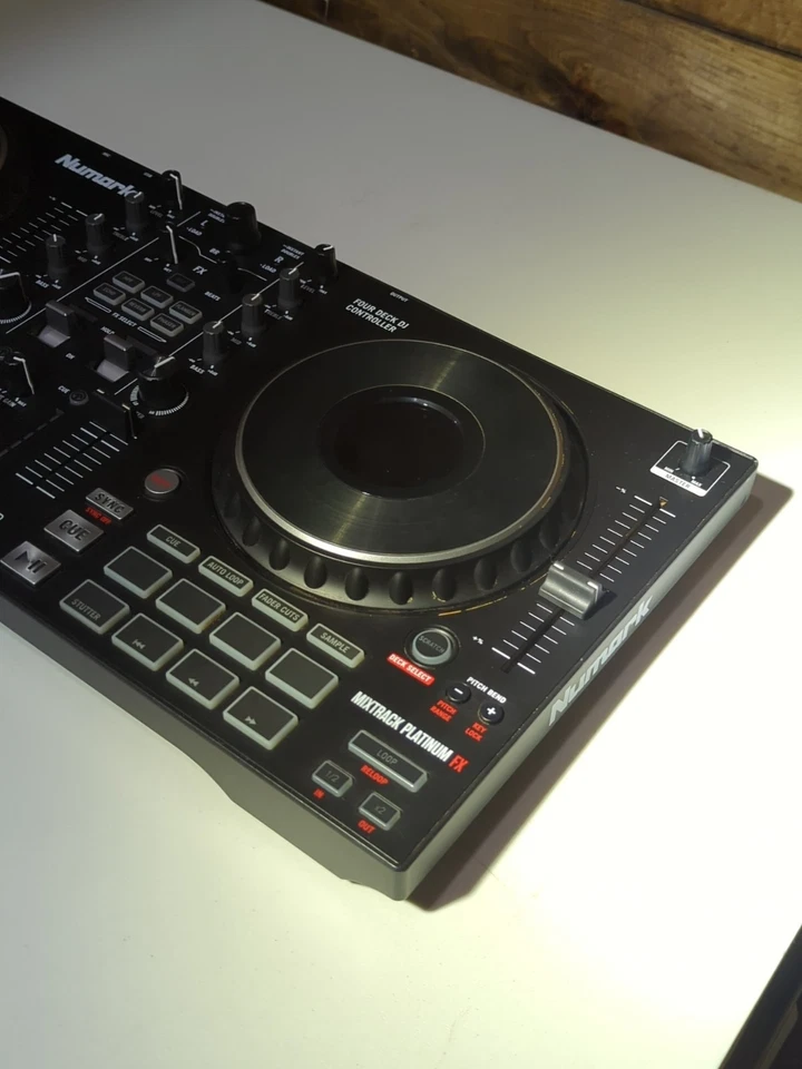 Numark Mixtrack Platinum FX - DJ Controller For Serato DJ FOR PARTS READ - Image 2 of 4