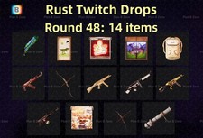 RUST:Twitch Drops- Round 48- SKIN - WEAPON, All 14 items.(Digital Product)