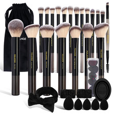 Makeup Brushes 30 Pcs Makeup Kit, Multi-Functional Makeup Tool Set with 20 Pcs M