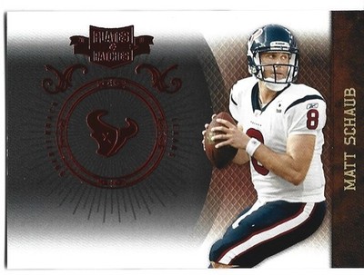 2010 Panini Plates and Patches #39 Matt Schaub