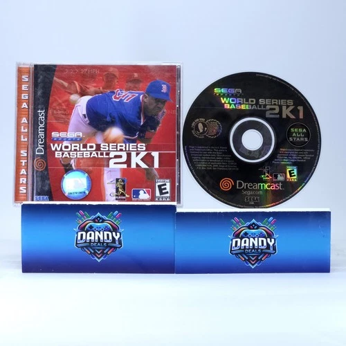 World Series Baseball 2K1 CIB W/ Manual - Sega Dreamcast