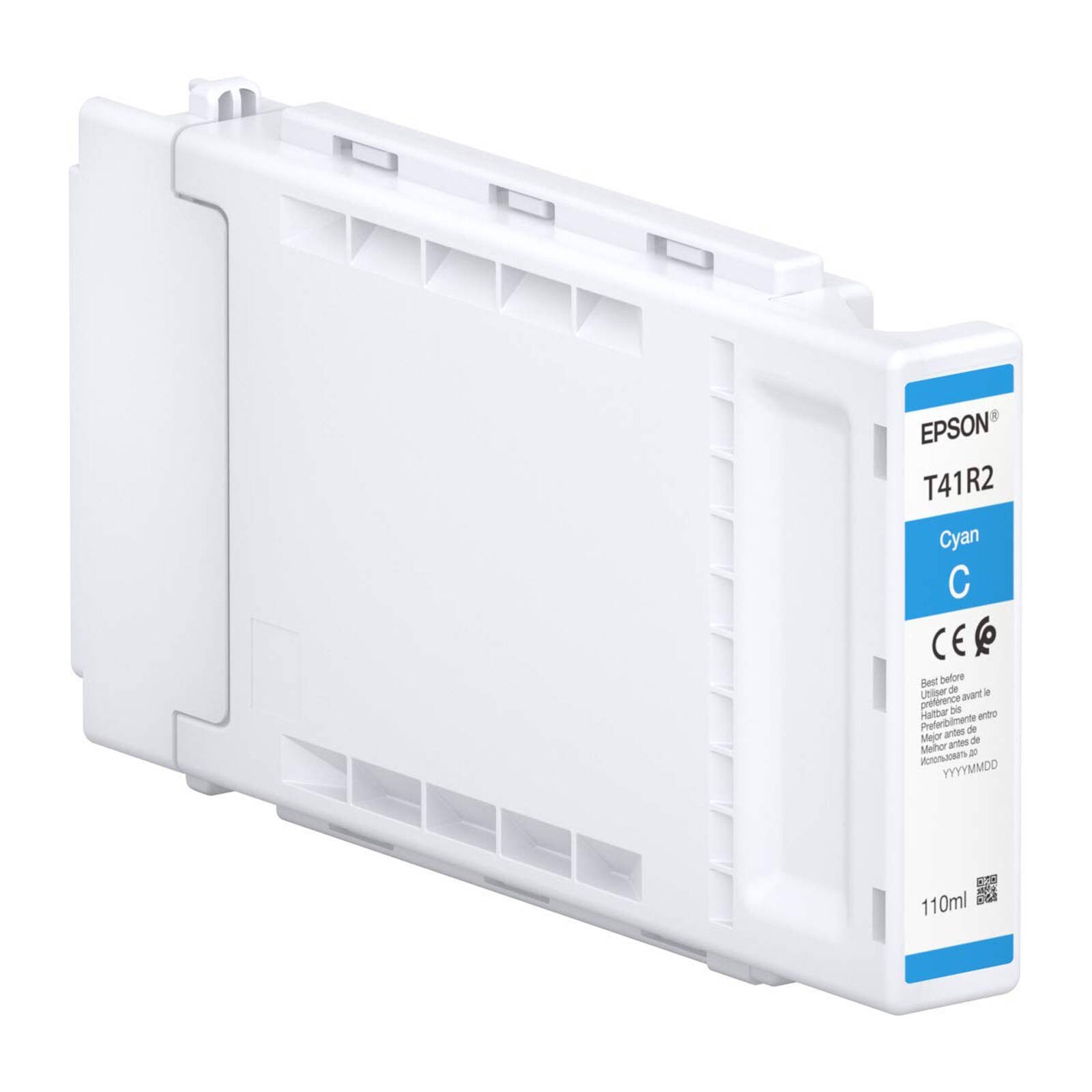 Epson Singlepack UltraChrome XD2 T41R240 Cyan 110ml - Image 2