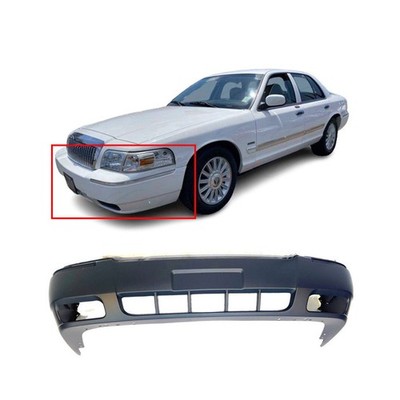 2006-2011 Mercury Grand Marquis Front Bumper Cover FO1000618 9W3Z17D957BAPTM