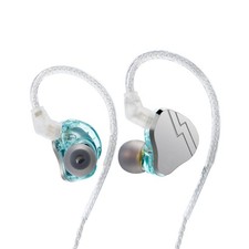 Wired In Ear Monitor Headphones for Musicians DJ, Hybrid IEM, Detachable Cable