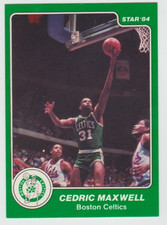 CEDRIC MAXWELL Celtics 1983-84 Star Co. #33 Set Break SEE SCANS Short Print SP