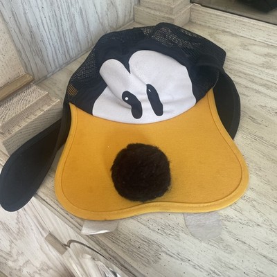 VTG. DISNEY Production Goofy Mesh Snap Back Hat Made In USA