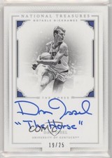 2016 National Treasures Collegiate Notable Nicknames 19/25 Dan Issel Auto 1p8