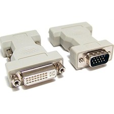 DVI I Female Analog 24 5 to VGA Male 15 Pin Connector Adapter Converter