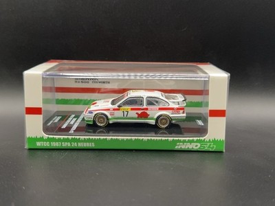 Inno64 1/64 Ford Sierra RS Cosworth #17 WTCC 1984 SPA 24 HEURES Diecast Car