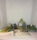 Vintage Teenage Mutant Ninja Turtles Memorabilia. Motorcycle, Acid Pit, And More