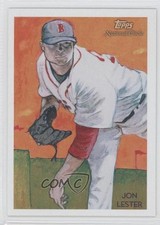 2010 Topps National Chicle Jon Lester by Jeff Zachowski #147 1u7