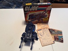 GI Joe Hasbro 1984 Cobra ASP Assault System Pod Complete with box and blueprints