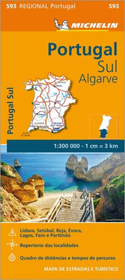 #ad Mapa Regional Portugal Sul Algarve $7.60