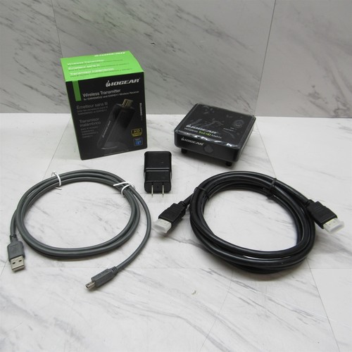 1 KIT IOGEAR Wireless 5x2 HD Matrix GWHD11B-R & HDMI Transmitter GWHDSTXB & USBs