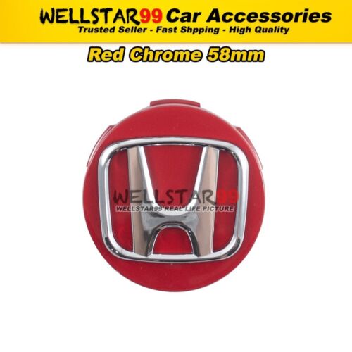 4 Stück 58 mm 69 mm Radnabenkappen Emblem für City HRV BRV CRV CIVIC ACCORD JAZZ - Bild 81 von 128