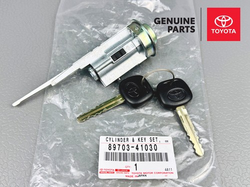 89703-41030 CYLINDER & KEY SET, IGNITION W/TRANSPONDER TOYOTA AVALON SEQUOIA NEW - Picture 3 of 9