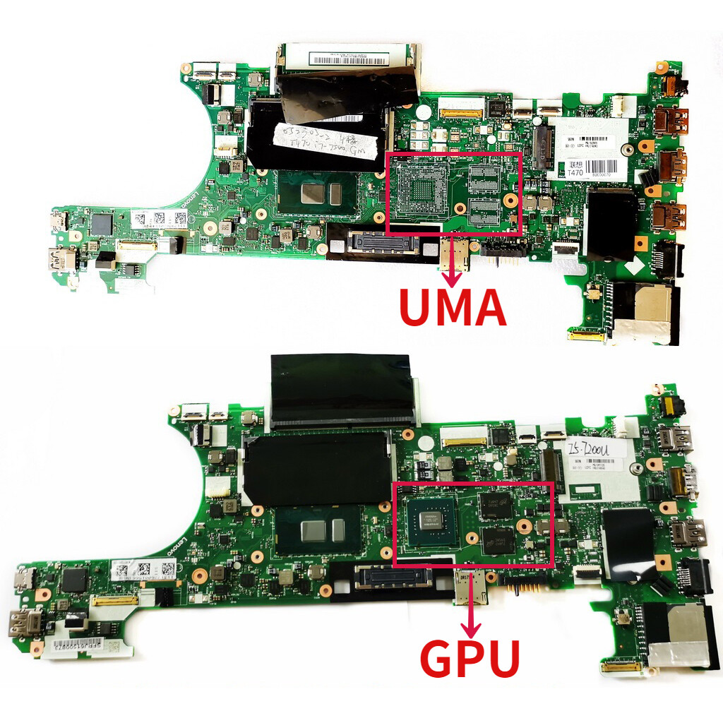 Lenovo ThinkPad T470 Motherboard | For Lenovo | i3 i5 i7 CPU