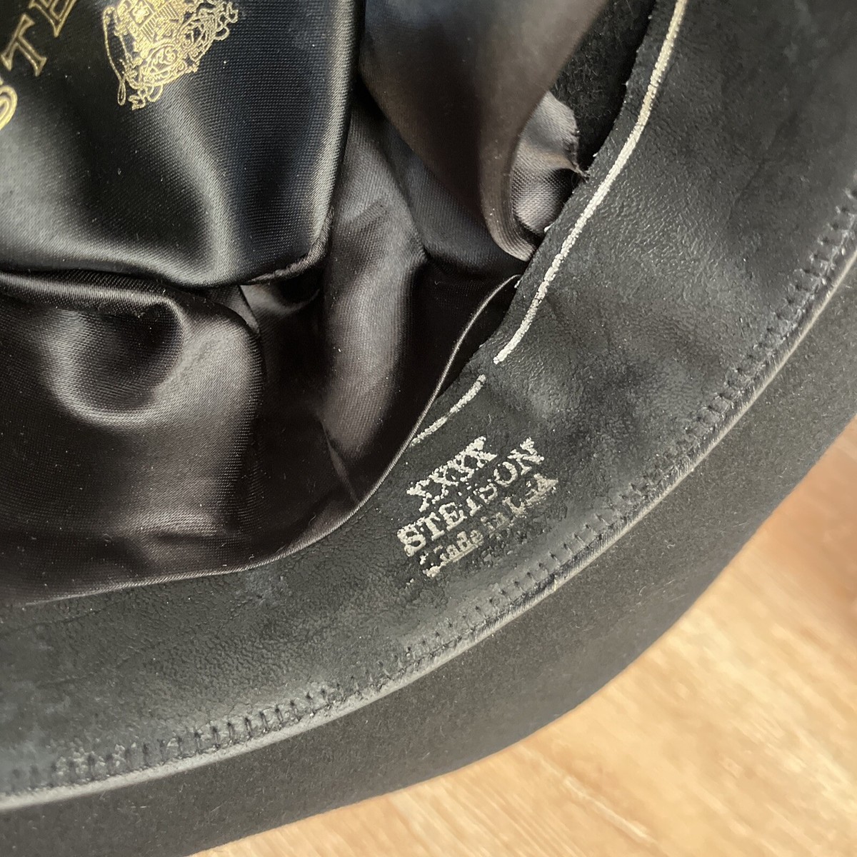 Vintage The Gun Club Black 4 XXXX By Stetson Western Cowboy Vintage The Gun Club Black 4 XXXX By Stetson Western Cowboy