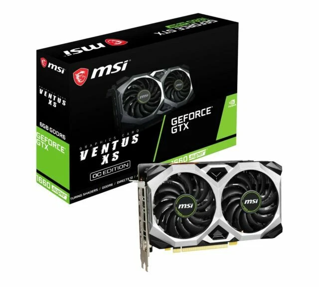 MSI NVIDIA GeForce GTX 1660 NVIDIA Computer Graphics Cards for