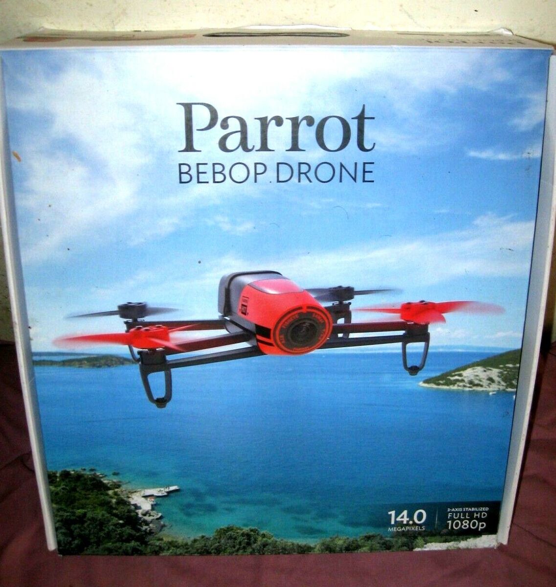 Parrot Bebop Drone 14.0 megapixel 3-Axis Stabilized FULL HD Parrot Bebop Drone 14.0 megapixel 3-Axis Stabilized FULL HD