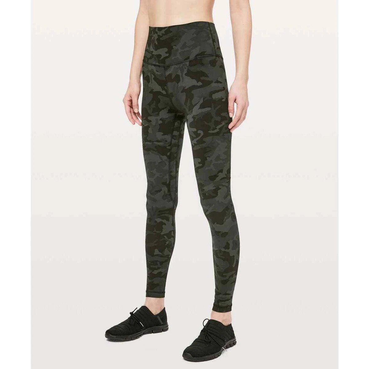 Lululemon Align Pant *Full Length 28 Incognito Camo Multi Gator Green