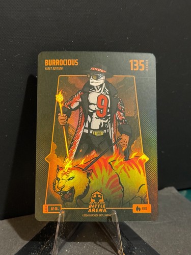 Joe Burrow Burrocious FIRE Battle Foil - 2024 Bo Jackson Battle Arena