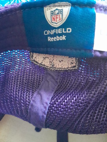 Baltimore Ravens Mesh Back Purple Onfield Size Large/XL Good Preowned Condition - Picture 2 of 6