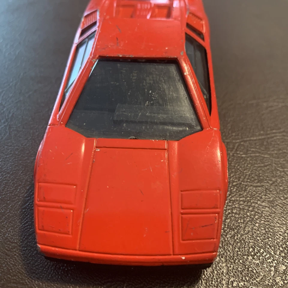 Lote de 2 vehículos diecast Tootsie Toy Lamborghini Countach Foto 3 de 4