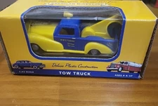 Vintage 40's American Dimestore 1:43 Scale Deluxe Plastic Tow Truck #30114