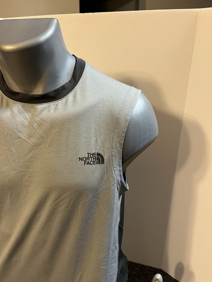 [The North Face] M’S BASK SLEEVELESS - GRAY The North Face Men's Shady Blue Everyday Insulated Vest