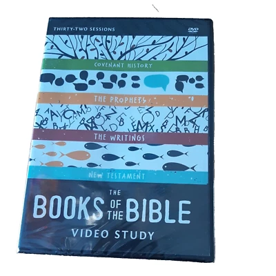 The Books of the Bible DVD Video Study Zondervan 32 sessions Manion, Walton New