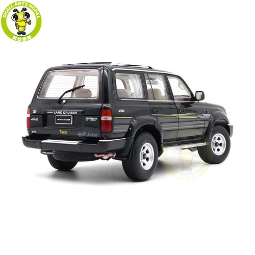 1/18 Toyota Land Cruiser 80 LC80 Black KENGFAI Diecast Model Car Friends Gifts - Picture 4 of 14