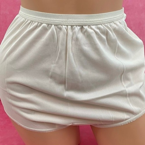 Vintage 50s 60s Dutchmaid 100% Acetate Brief Panty Off White Women's Size 34