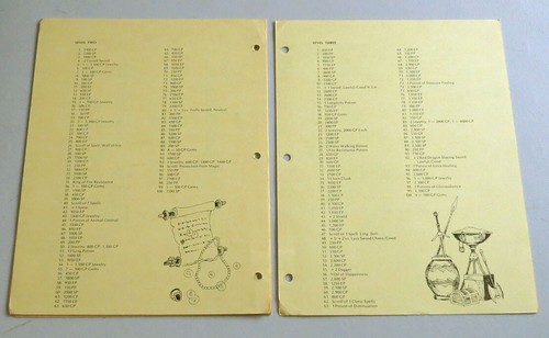 Dungeons & Dragons Monster & Treasure Assortment Set One Levels 1-3 1977 9011 - Picture 12 of 13