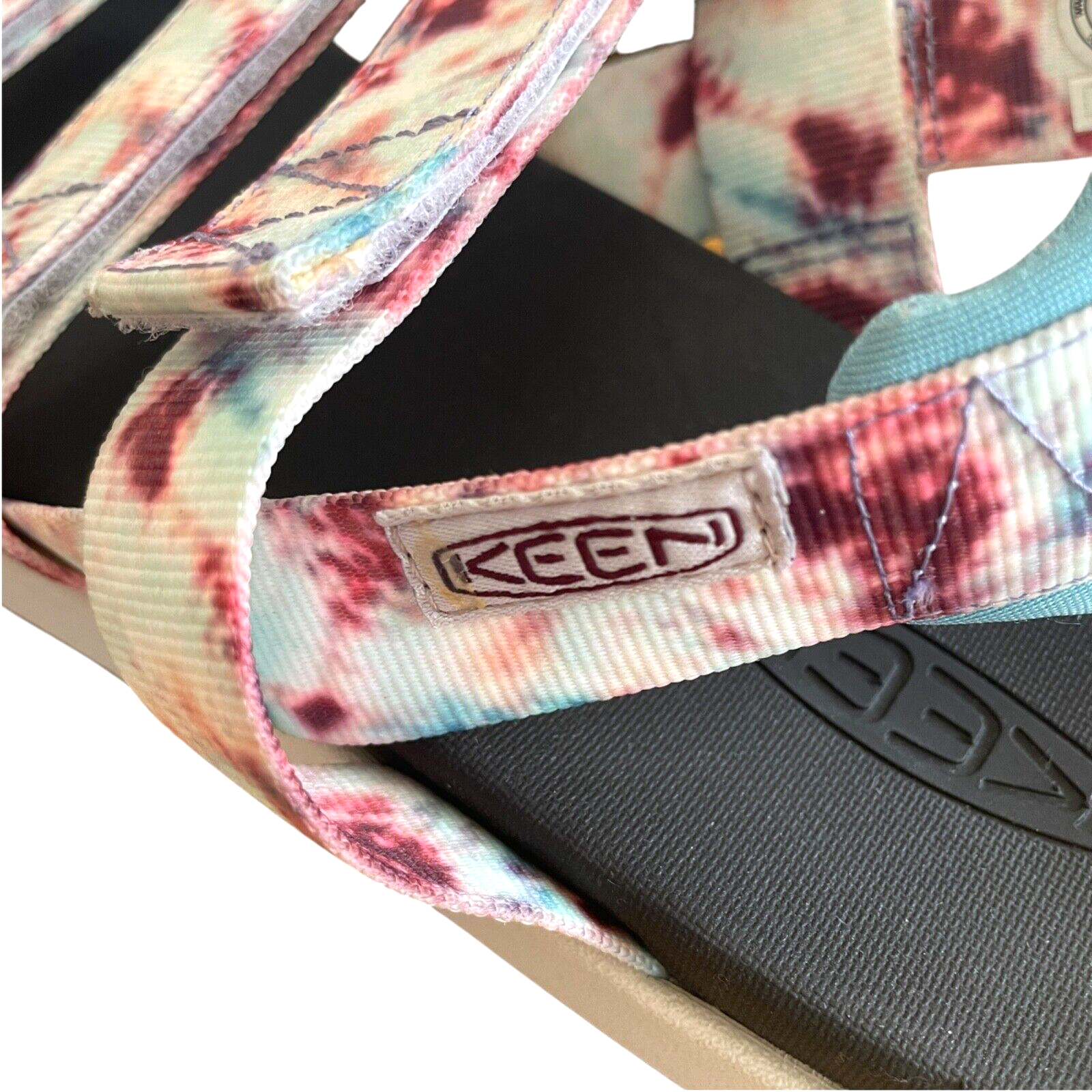 Sandali con cinturino KEEN Elle donna taglia 9 5 EU 40 Andorra tinta unita rosa blu