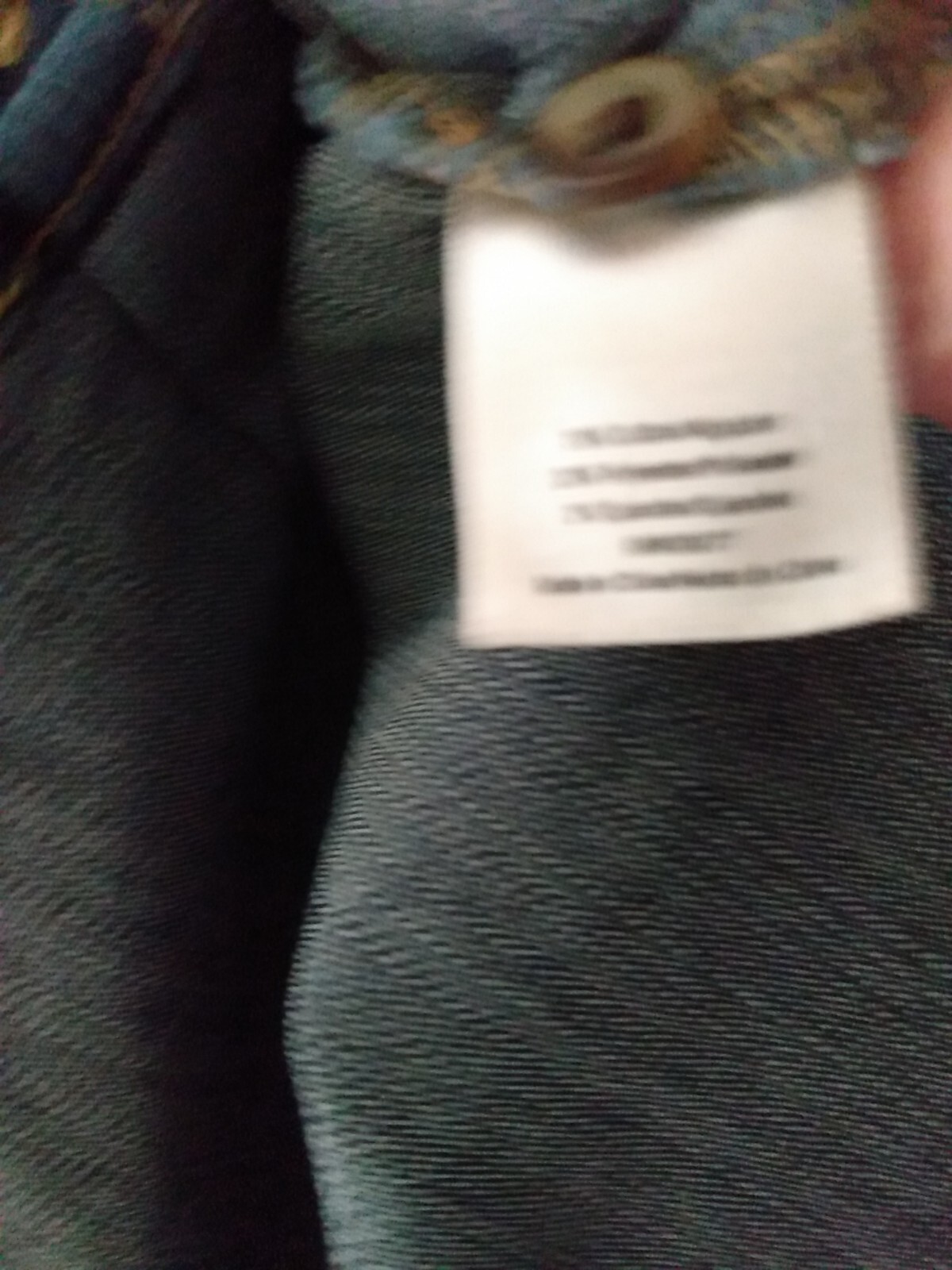 Women's Stretch Denim Shirt St Johns Bay brand size 1X(fits like XL) in