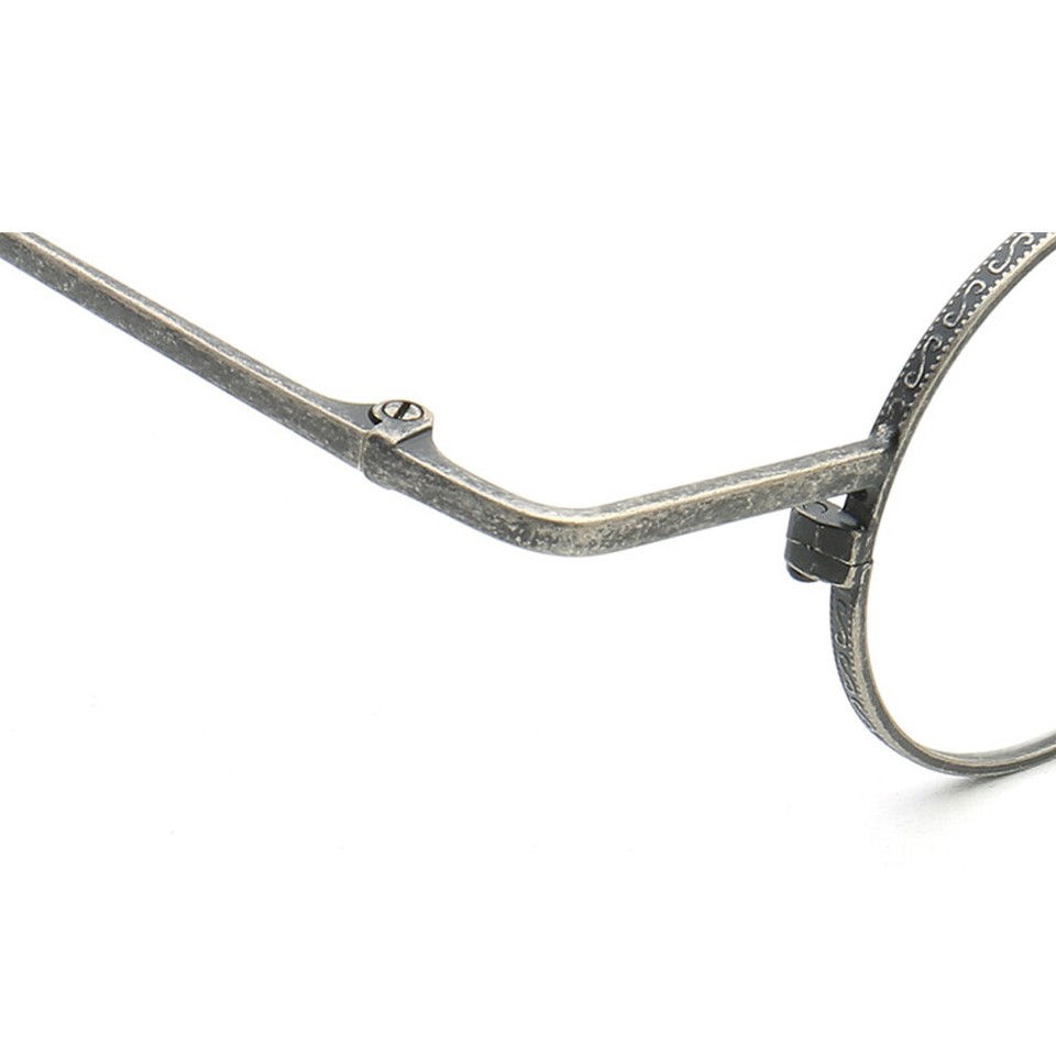 Vintage Round Small Eyeglasses Frames Men Retro Bronze Spectacles Women ...
