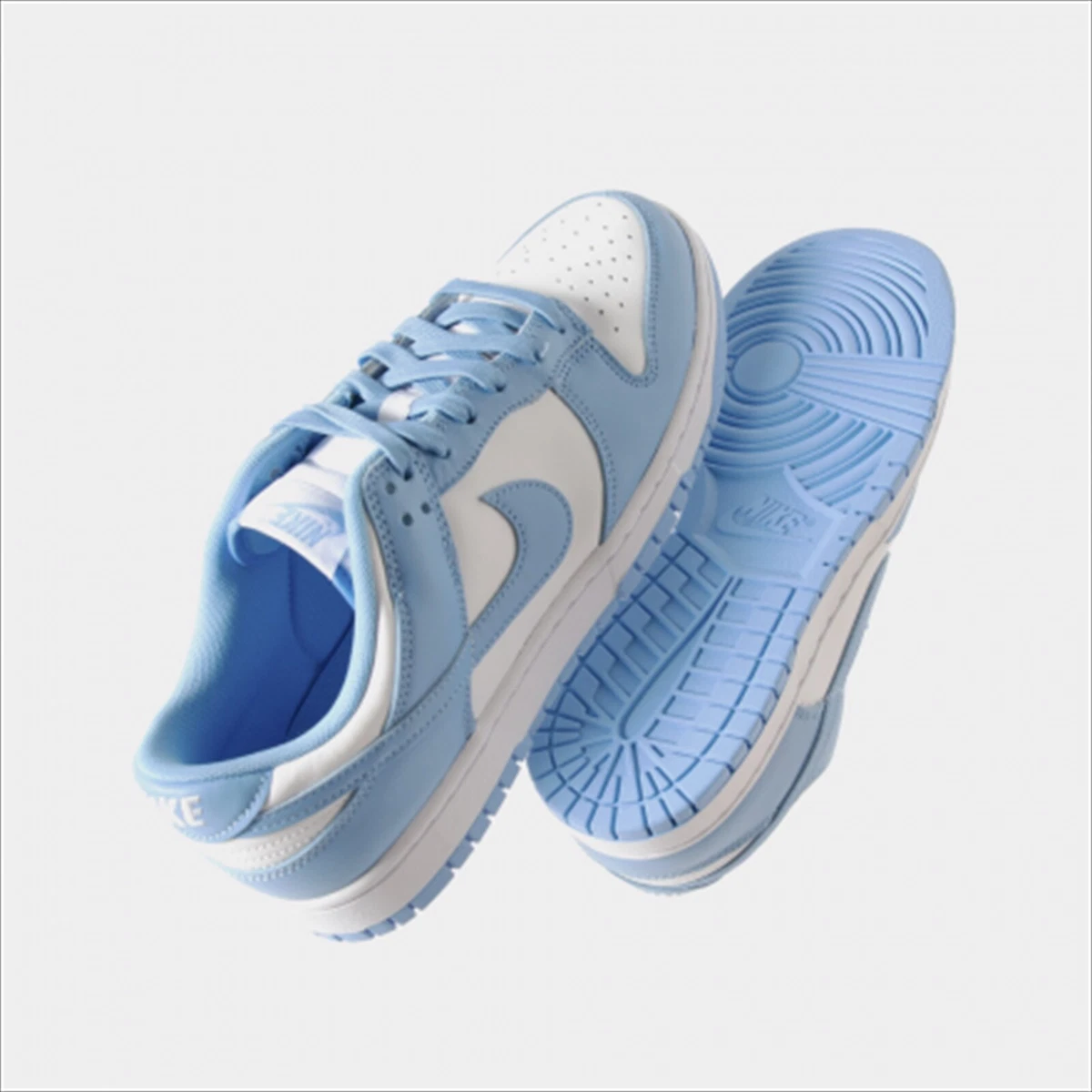 NIKE DUNK LOW RETRO NORTH CAROLINA WHITE UNIVERSITY BLUE DD1391-102 US 6.5