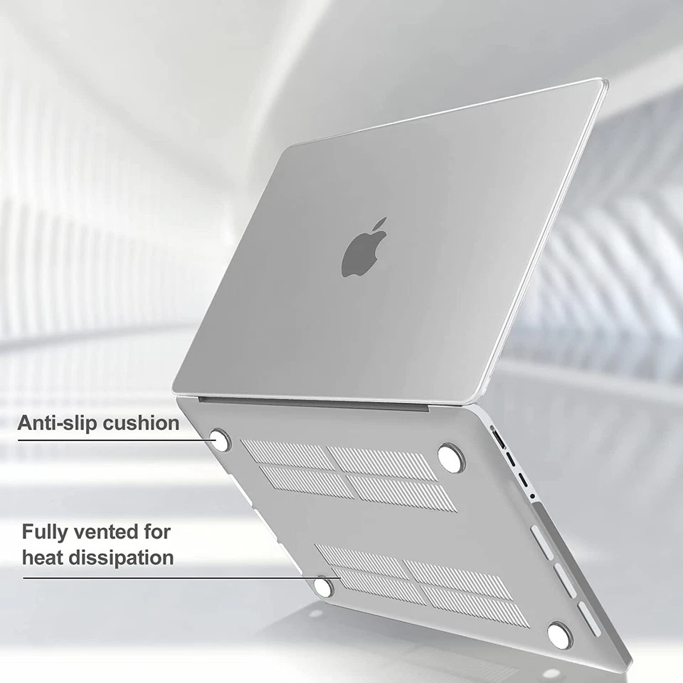 Snap-On Matte Shell Cover Case for Macbook Pro 14/16.2/13.6/13.3inch M2/M1 Chip - Image 4 of 4