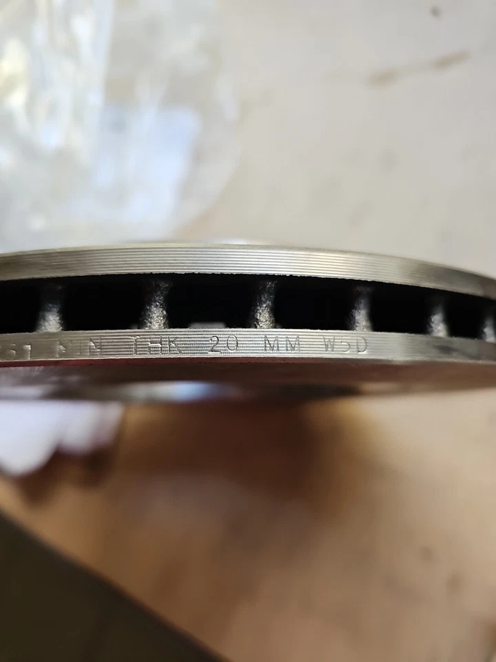 Rotor de freno de disco Wearever YH145573 para 01-04 Audi A8 Quattro Foto 4 de 4