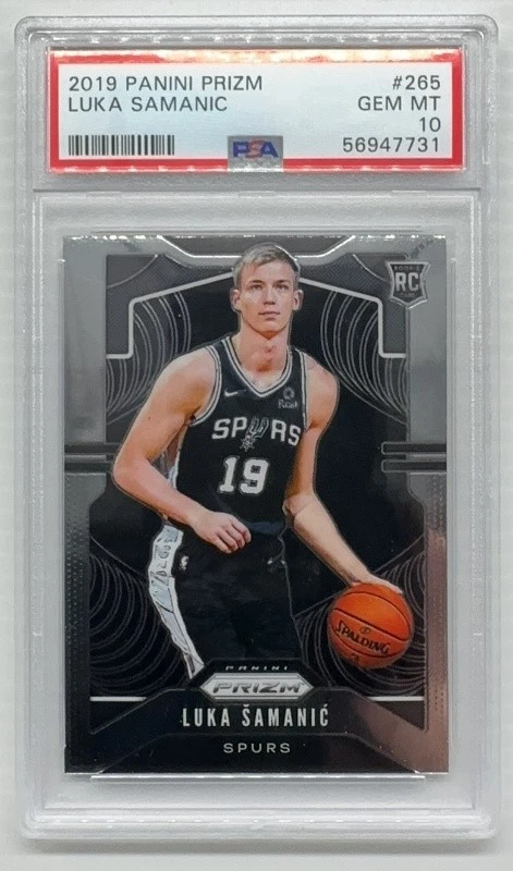 Luka Samanic trading card