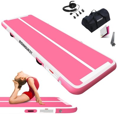 Air Mat Track, 2m Inflatable Gymnastics Mat Gymnastics Mat Tumbling Mats 10cm ...