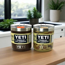 YETI Rambler 10 oz Lowball Set – Wetlands Brown & Camo | Limited Edition