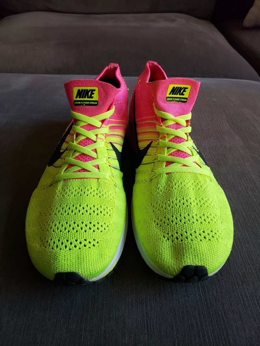 Size 12 - Nike Zoom Flyknit Streak 6 Mens Running Shoes Trainers