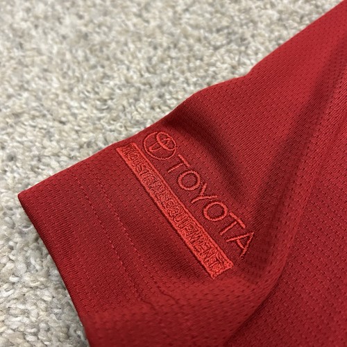 Callaway Opti Dri Polo Shirt Mens Large Golf Performance Red New with Tags NWT - Picture 6 of 12