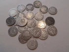 25 Barber Dimes, Some Mint Marks