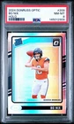 Bo Nix PSA 8 Silver Holo RC 2024 Donruss Optic Rookie #20
