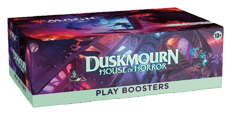 MTG- D34440001 - Duskmourn: House of Horrors Play Booster Sealed Box