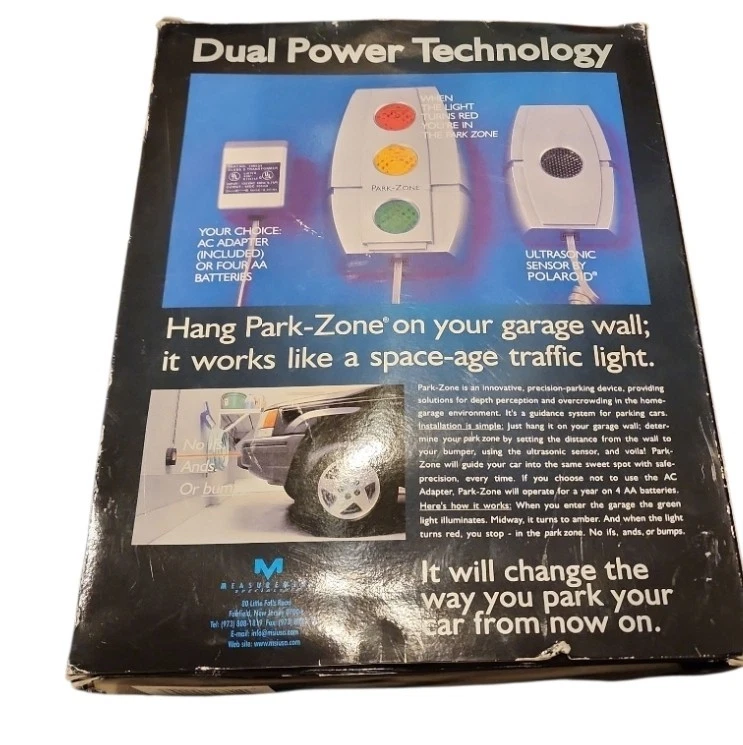 Park Zone Model #PZ-1500 Platinum Edition Dual Power Tech Car Parking Sensor - Image 2 of 3